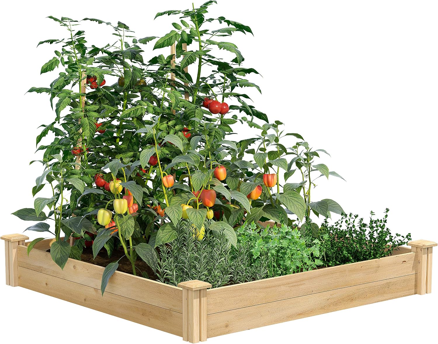Greenes RC4C4 cedar, 4 × 4 feet × 7 inches, exact Amazon first main photograph